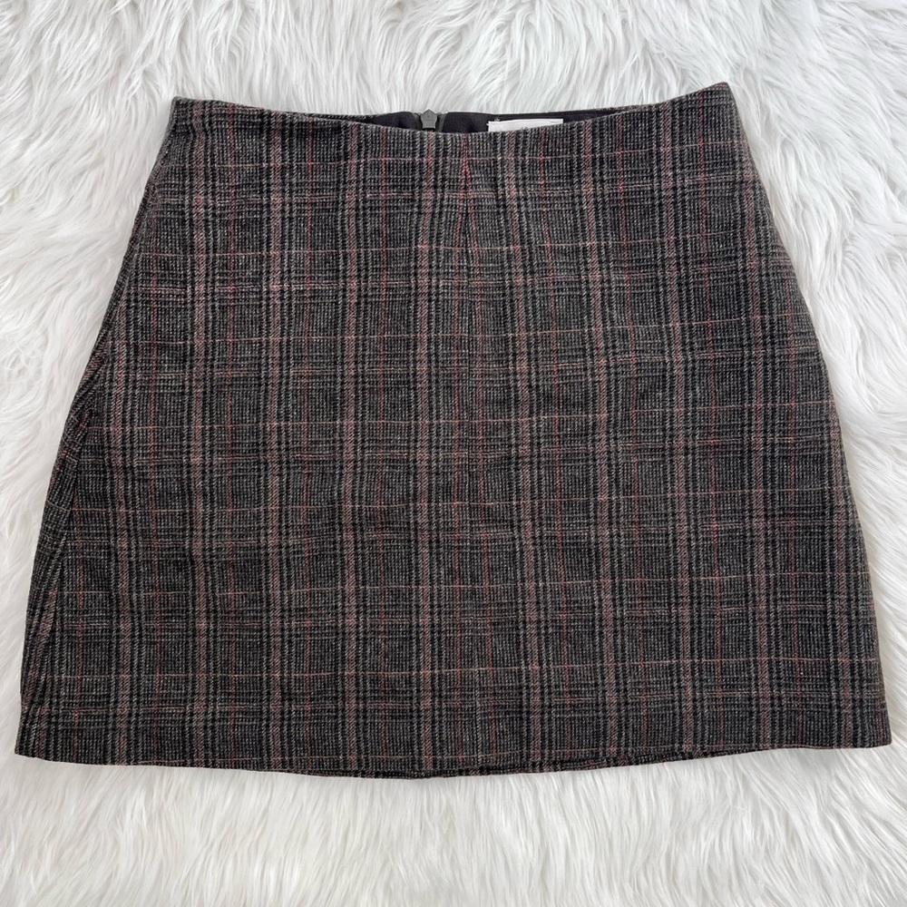 Wilfred Essonne Plaid Skirt